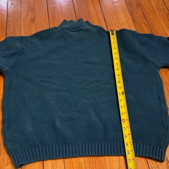 Liz Claiborne Cotton Sweater Women’s Blue Knit Pullover XL - Picture 4 of 5
